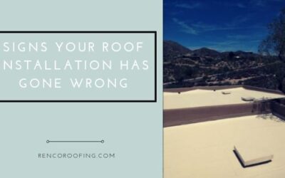 6 Signs Your New Roof Installation Has Gone Wrong