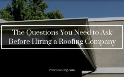 4 Questions You Need to Ask Before Hiring a Roofing Company