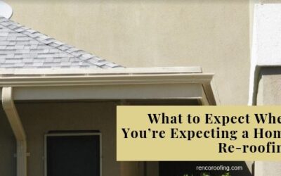 What to Expect When You’re Expecting a Home Re-roofing