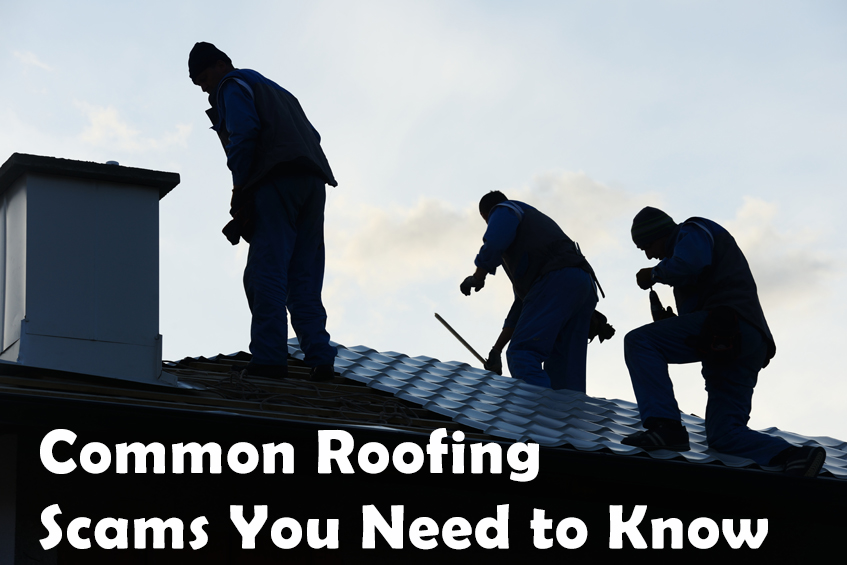 common roofing scams