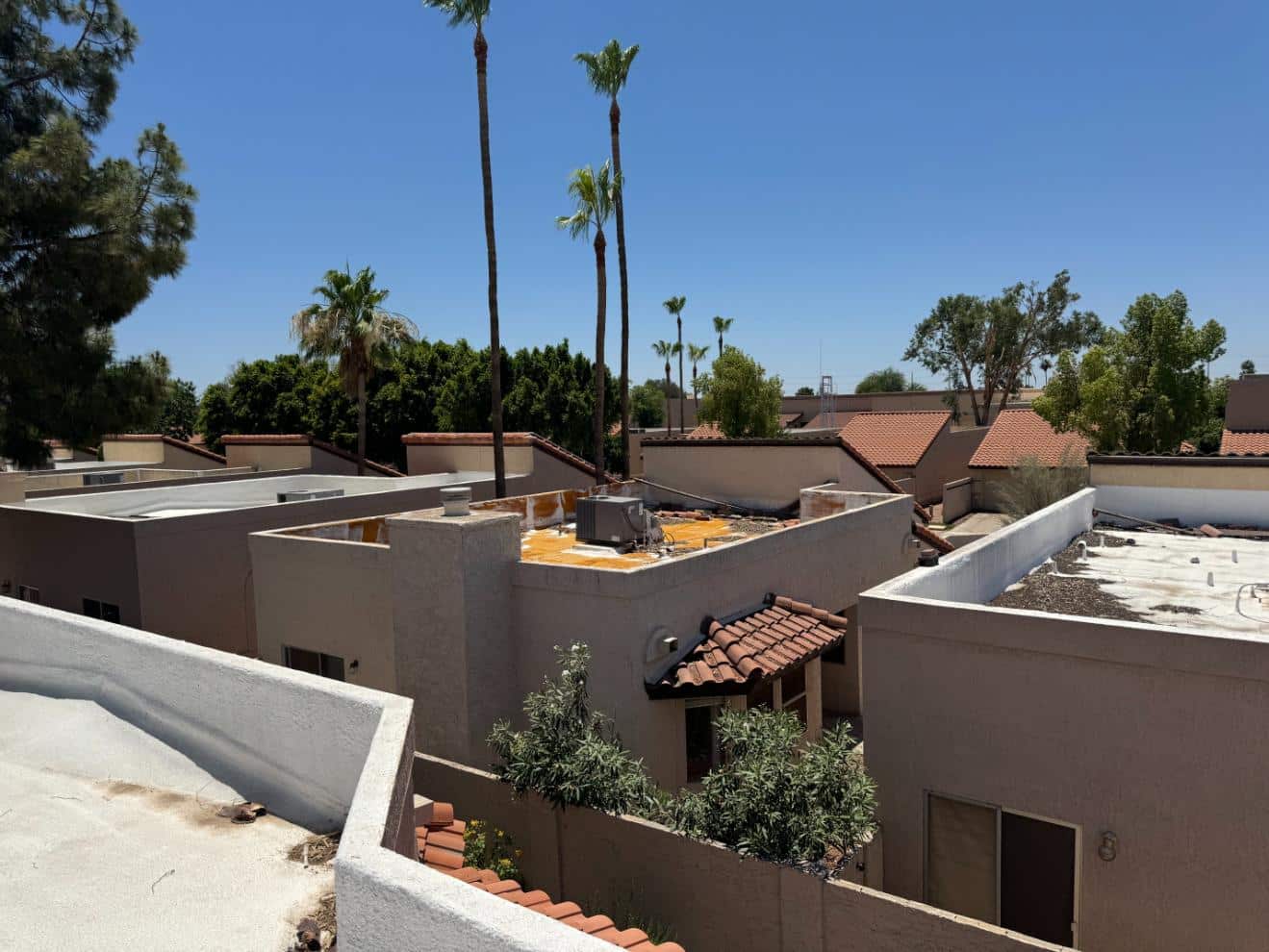 Phoenix apartment complex reroofing project