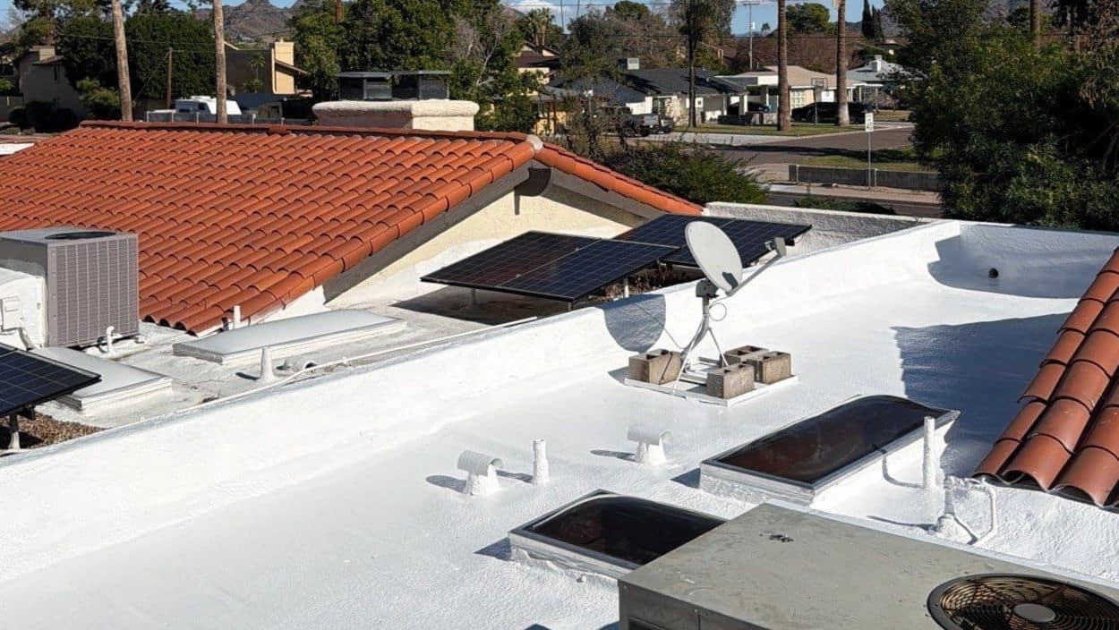 Foam roof energy savings for Phoenix homeowners over time