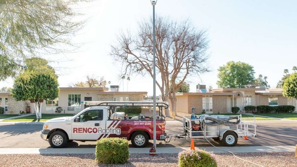 Phoenix foam roof repair and inspection showing common signs that indicate roof service is needed