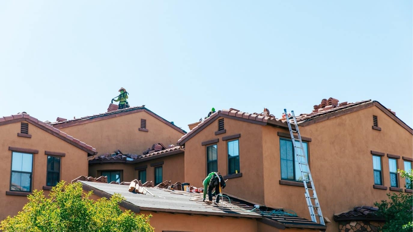 Tile roof underlayment replacement in Phoenix