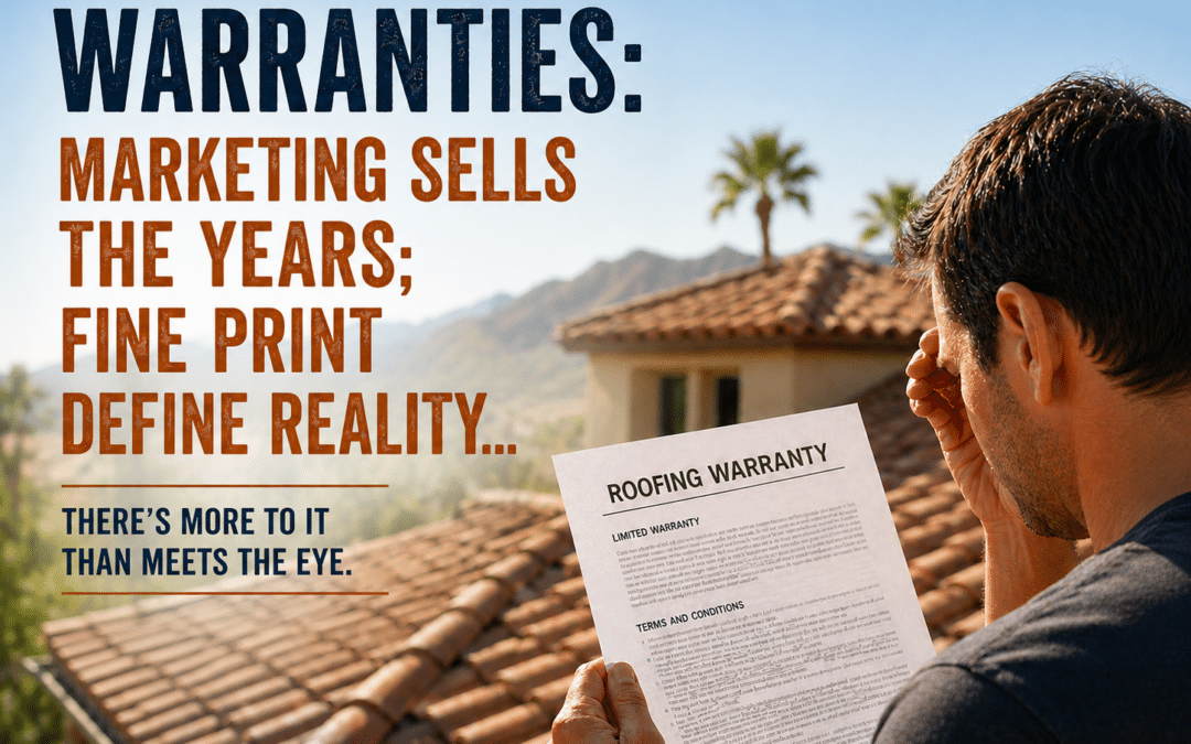 Roof Warranties in Plain English: Don’t Make a Decision Until You Read This