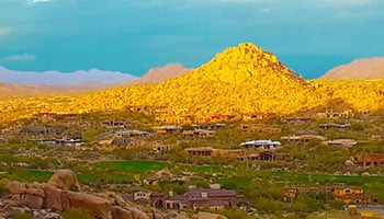 Photograph of Cave Creek, Arizona homes