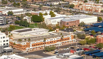 glendale-small Overhead view of downtown Chandler